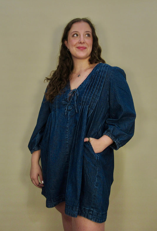 Barabra jean dress